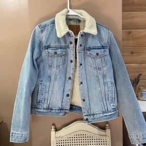Levi’s Denim Sherpa jacket